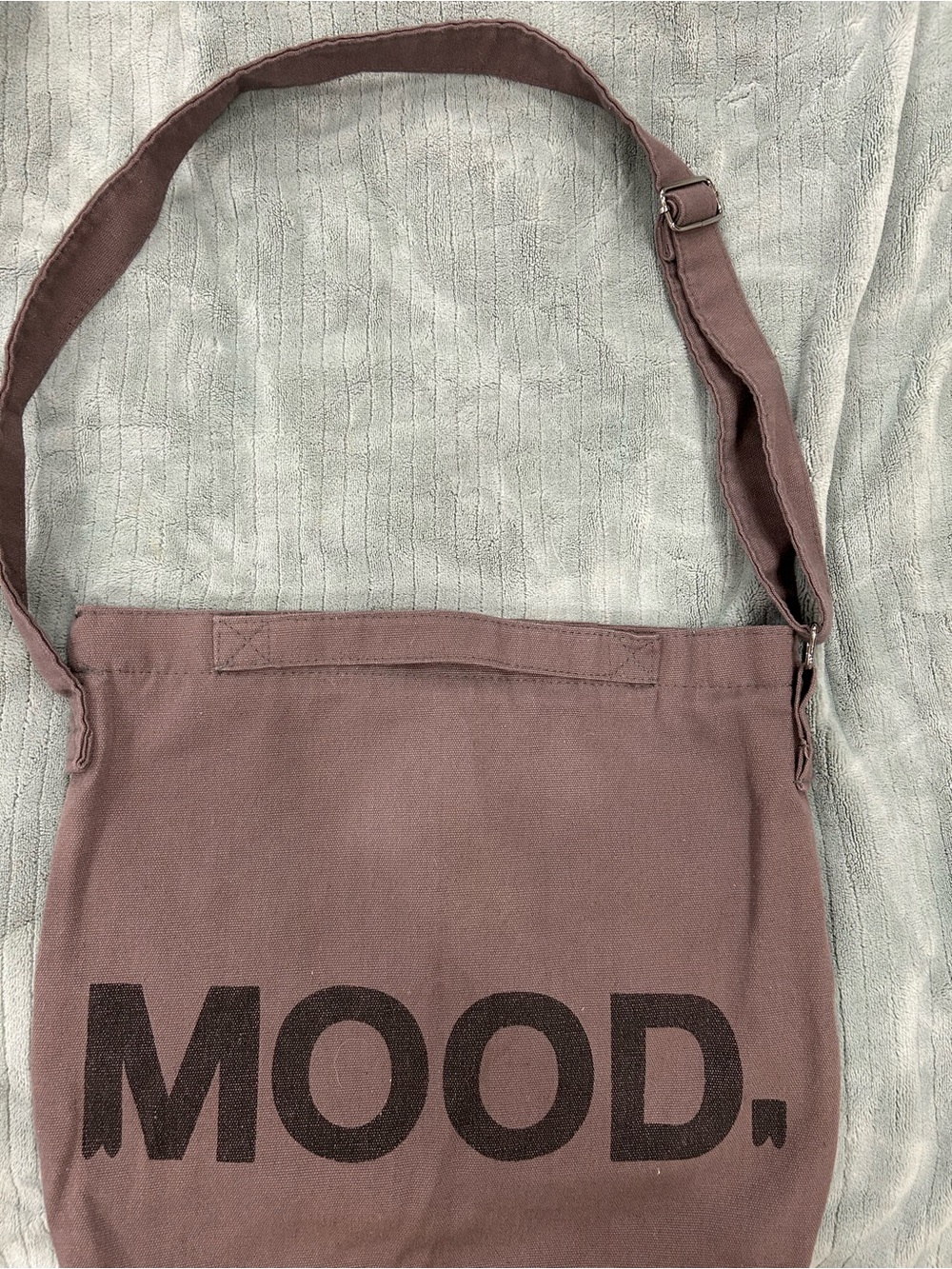 MOOD Shoulder Bag for Men โ Brown Canvas Crossbody